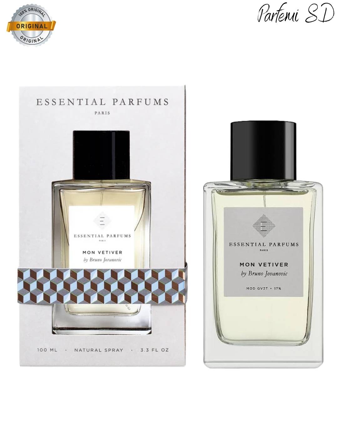 Essential Parfums Mon Vetiver EDP 100ml Parfemi SD unisex parfem