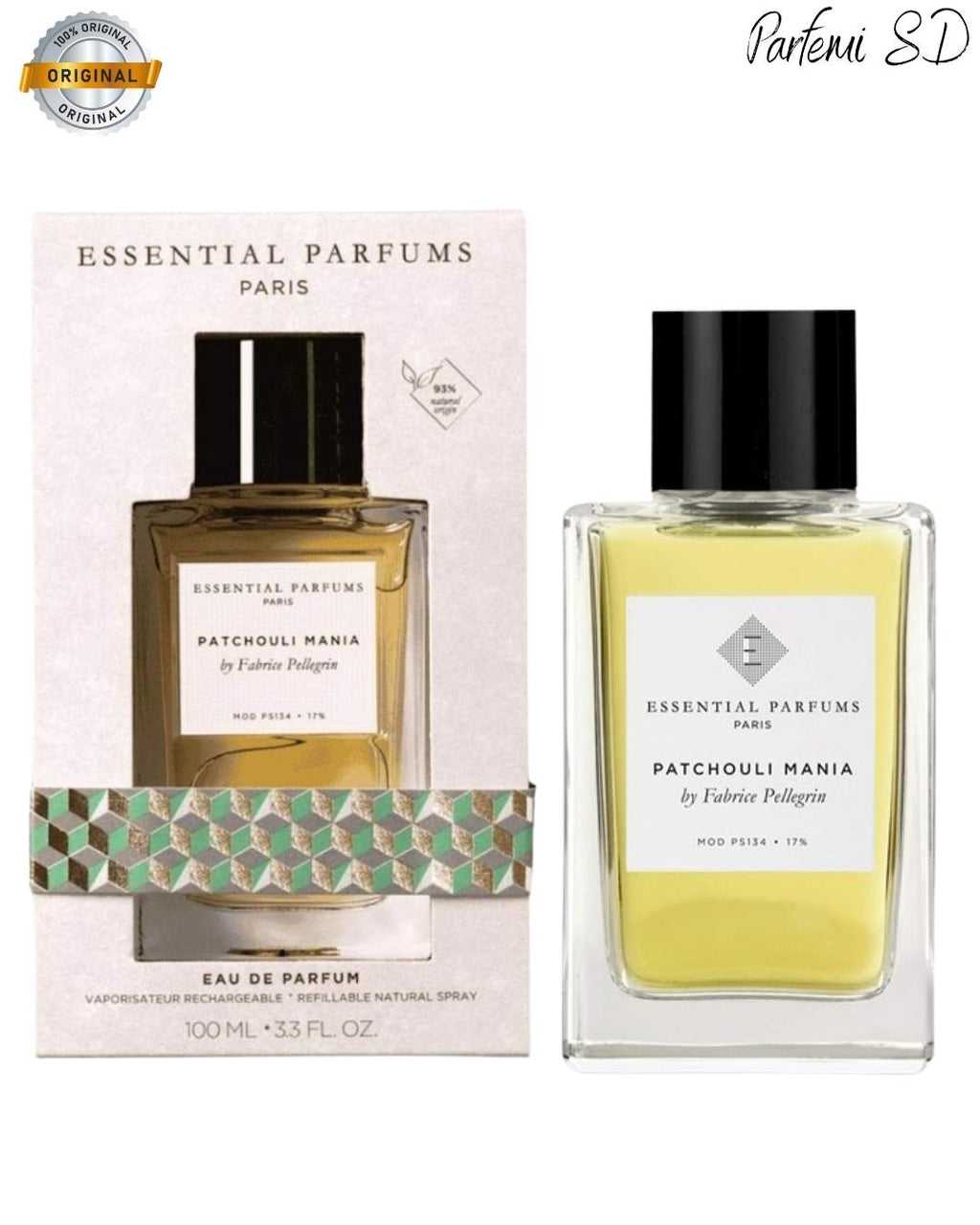 Essential Parfums Patchouli Mania EDP 100ml Parfemi SD unisex parfem
