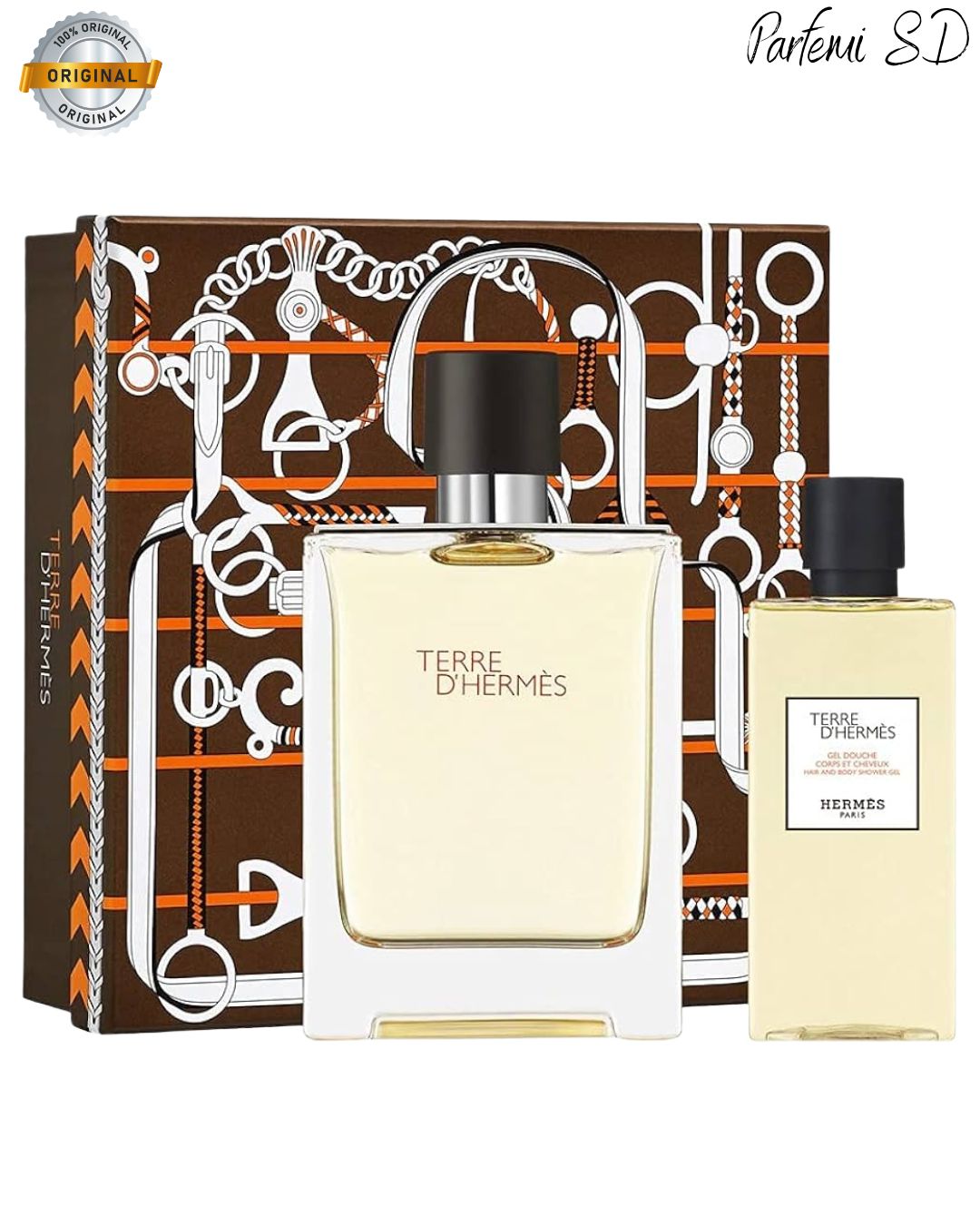 Hermes Terre D'Hermes EDT 100+80ml SET Parfemi SD za muskarce