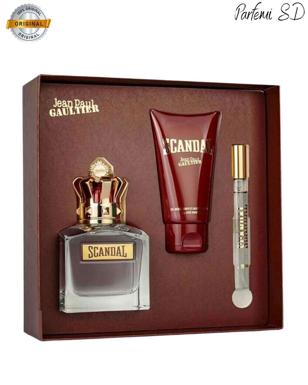 Jean Paul Gaultier Scandal Pour Homme EDT SET 100+75+10ml Parfemi SD za muskarce