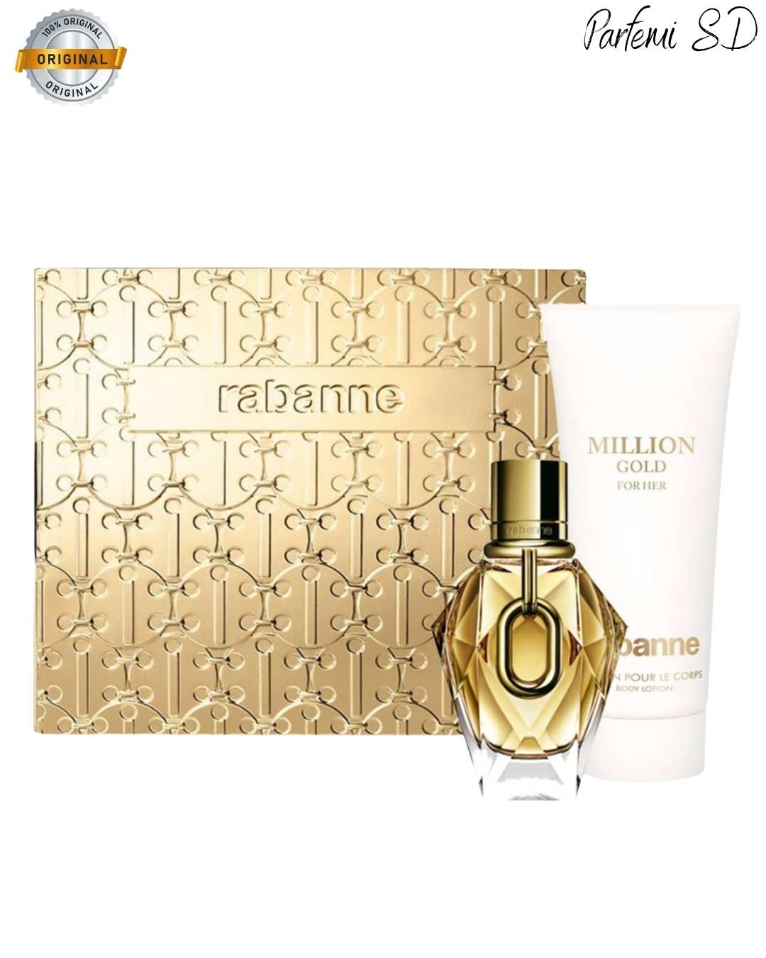 Paco Rabanne Lady Million Gold EDP SET 80+100ml Parfemi SD za zene