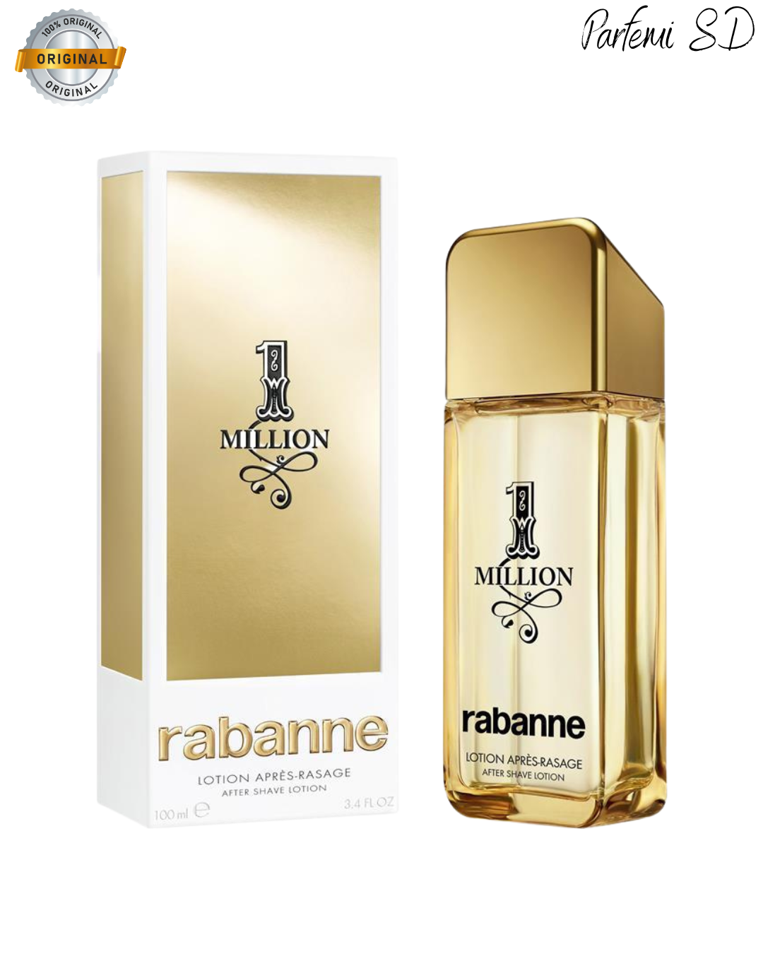 Paco Rabanne 1 Million After Shave Lotion 100ml