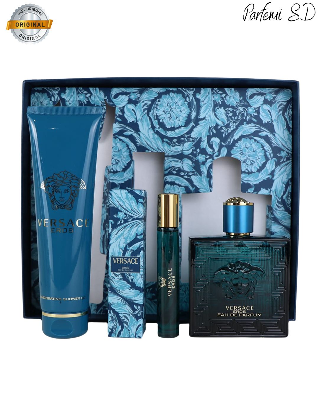 Versace Eros Man EDP SET 100+150+10ml Parfemi SD za muskarce