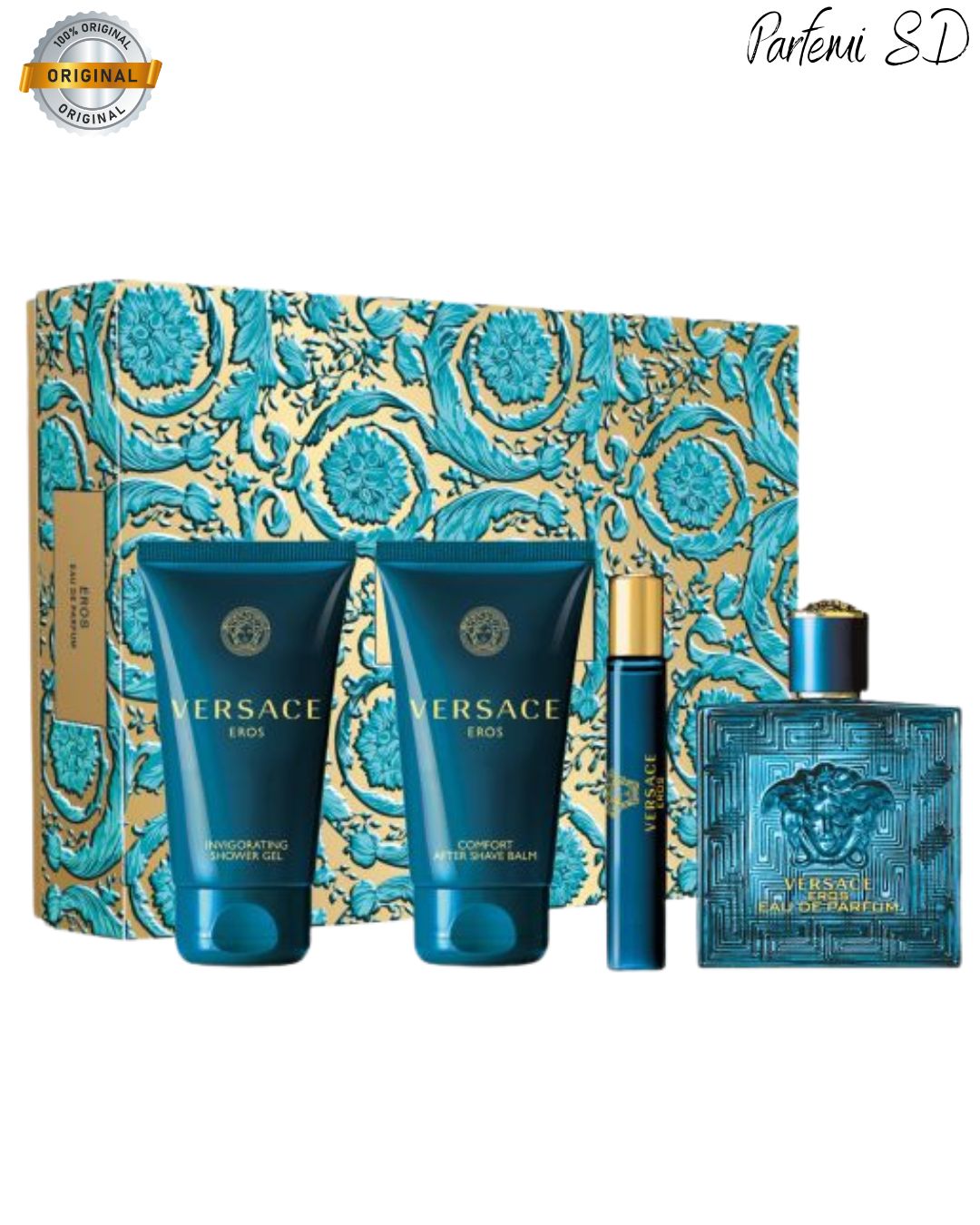 Versace Eros Man EDP SET100+75+75+10ml Parfemi SD za muskarce