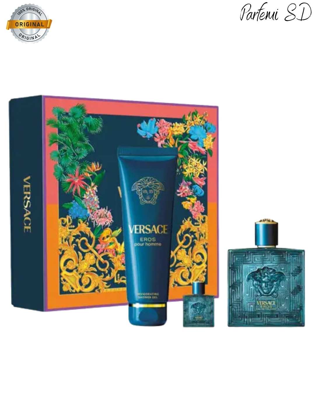 Versace Eros Man PARFUM SET 100+150+5ml Parfemi SD za muskarce