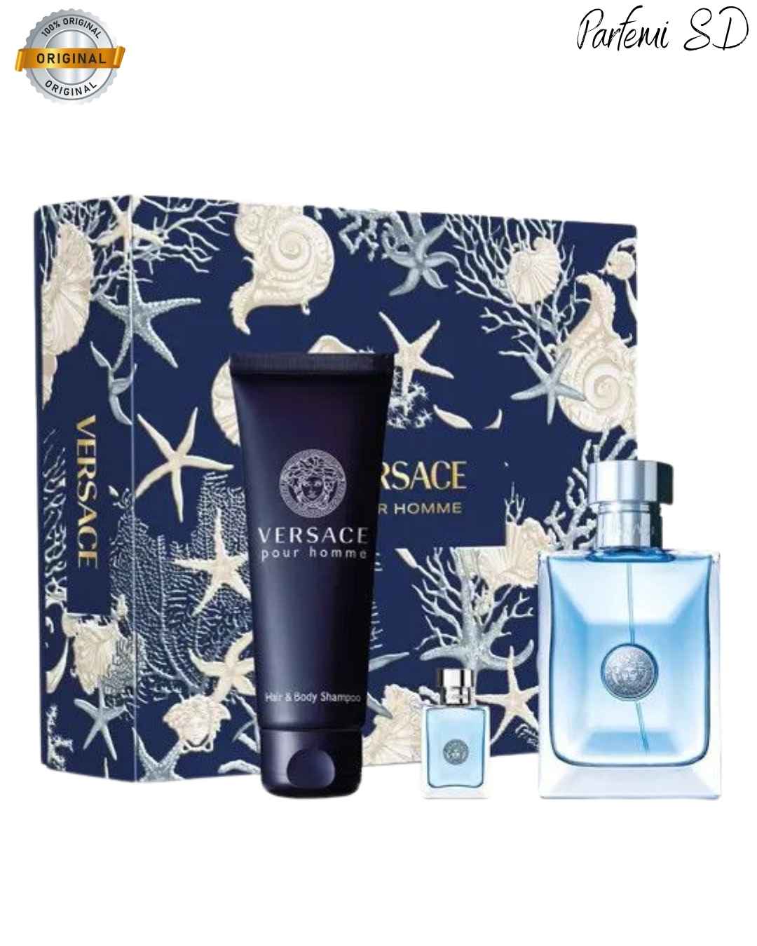 Versace Pour Homme EDT SET 100+150+5ml Parfemi SD za muskarce