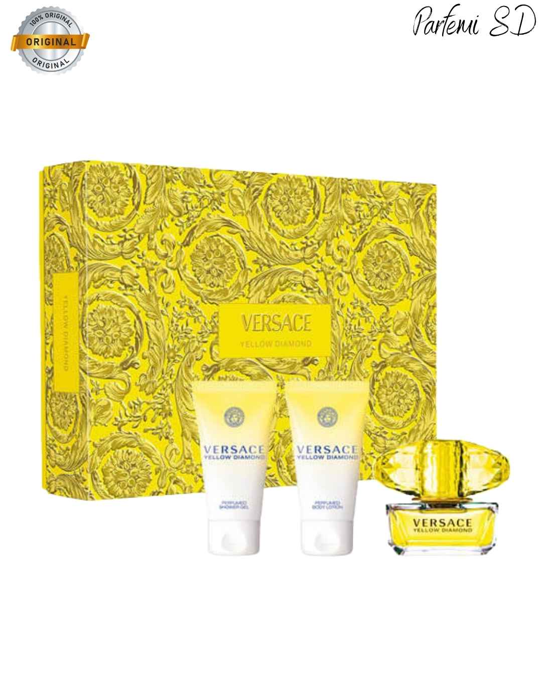 Versace Yellow Diamond EDT SET 50+50+50ml Parfemi SD za zene