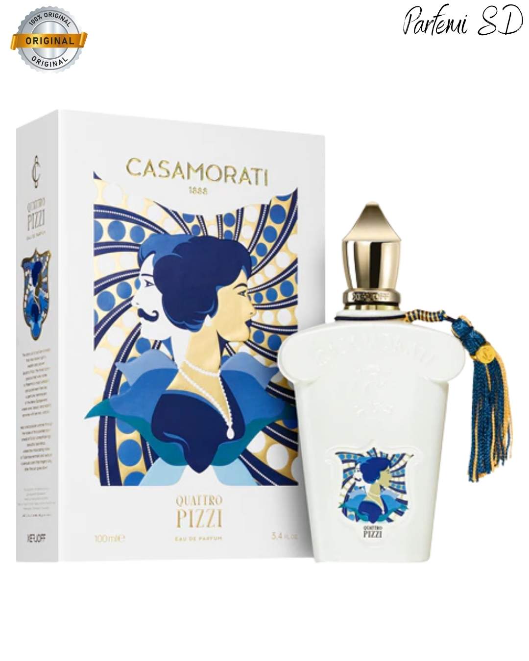 Xerjoff Casamorati 1888 Quattro Pizzi EDP 100ml Parfemi SD unisex parfem