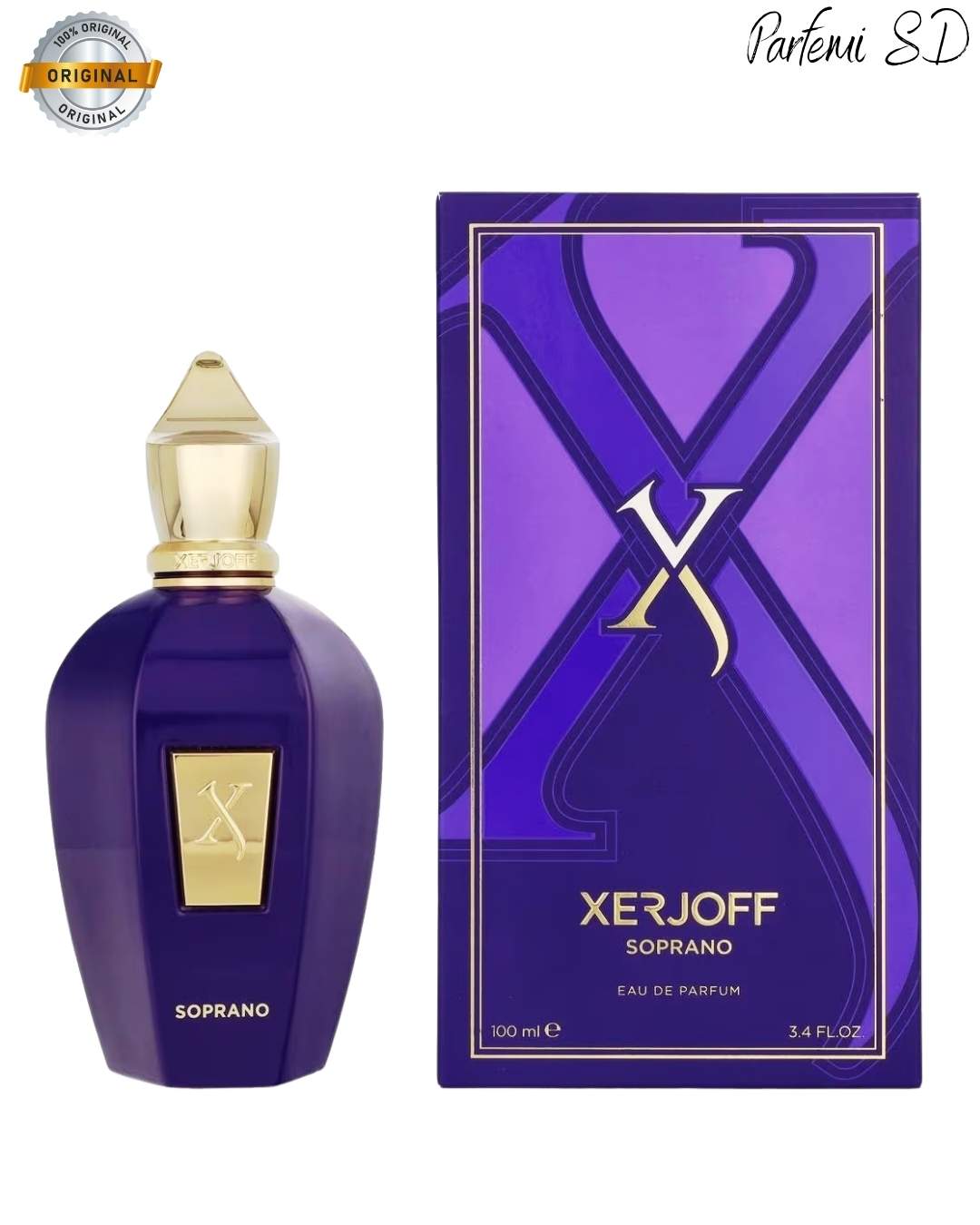 Xerjoff Soprano EDP 100ml Parfemi SD unisex parfem