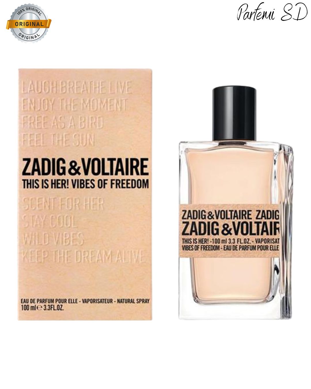 Zadig & Voltaire This Is Her Vibes Of Freedom EDP 100ml Parfemi SD zenski parfem